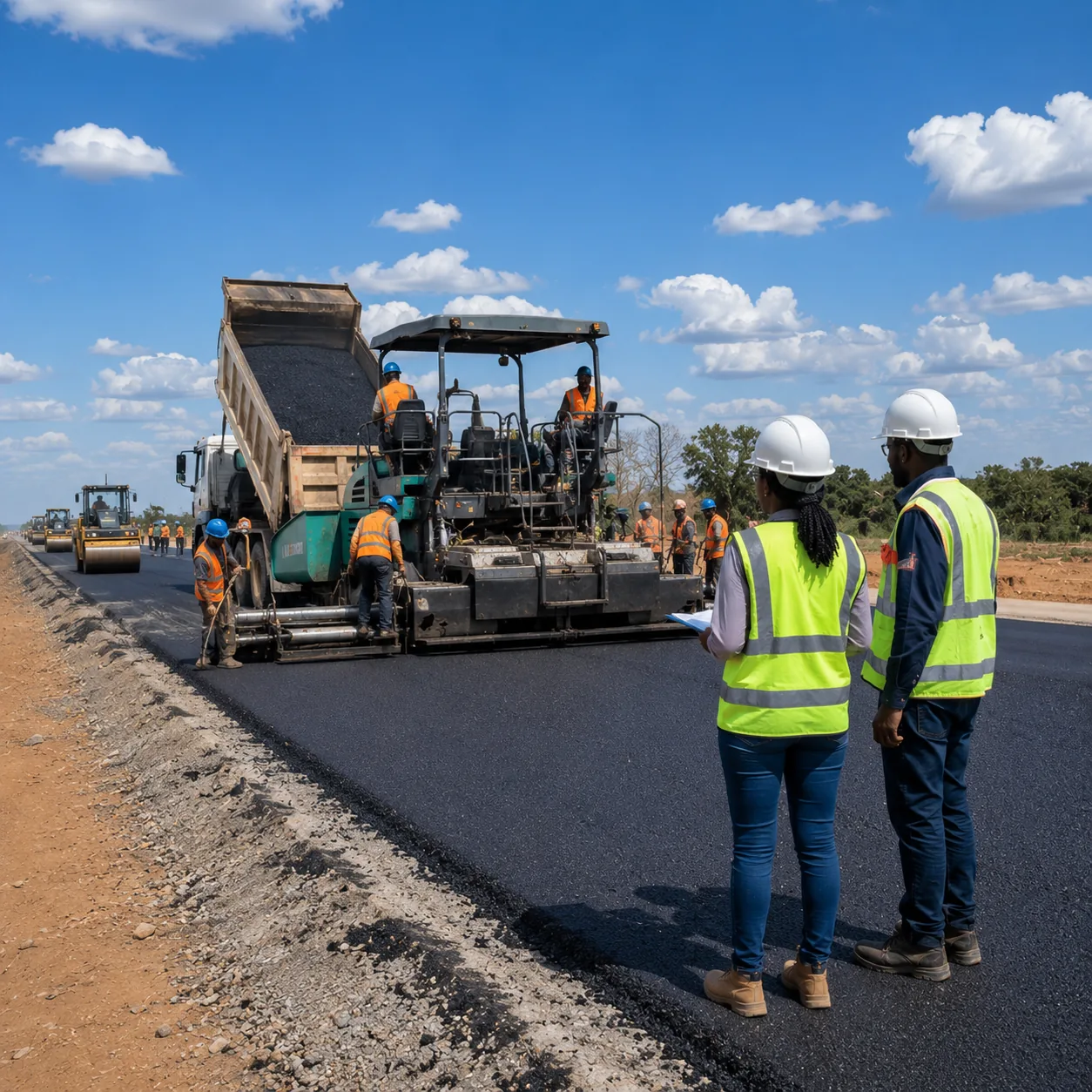 Construction de routes et voiries