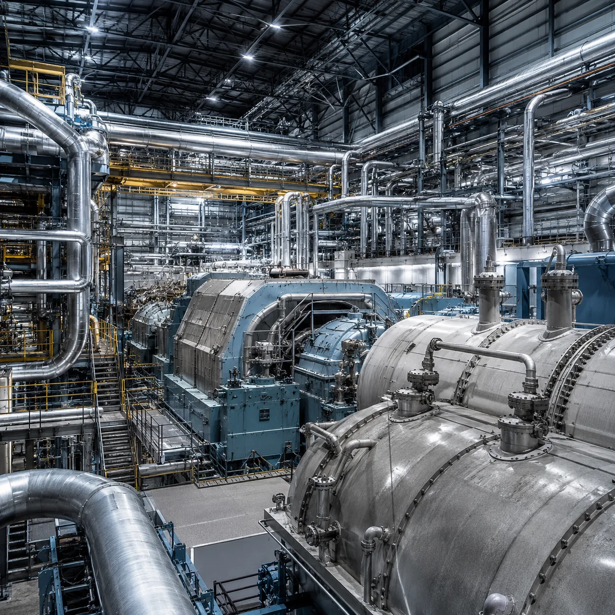 Techniciens africains en maintenance industrielle sur des équipements mécaniques